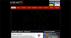 Desktop Screenshot of gymhutt.com