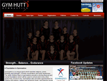 Tablet Screenshot of gymhutt.com